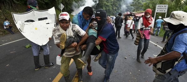 Protestas de los campesinos en Colombia - Sputnik Mundo