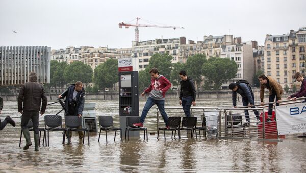 Inundaciones en Francia - Sputnik Mundo