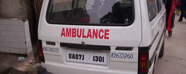 Ambulancia india (archivo) - Sputnik Mundo