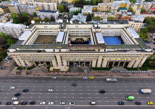 La sede de la agencia Rossiya Segodnya en Moscú La sede de la agencia Rossiya Segodnya en Moscú - Sputnik Mundo