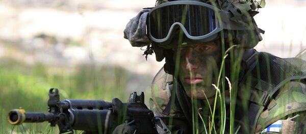 Soldado finlandés - Sputnik Mundo