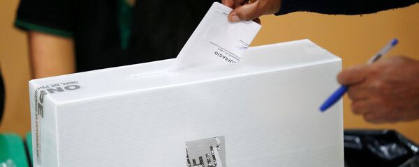 La votación en Perú (archivo) - Sputnik Mundo