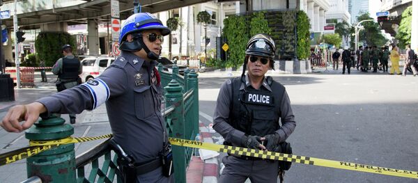 La policía de Tailandia La policía de Tailandia - Sputnik Mundo