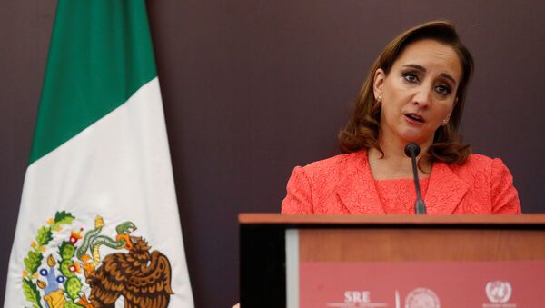 Claudia Ruiz Massieu, canciller de México - Sputnik Mundo