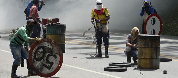 Protesta de campesinos e indígenas en Colombia - Sputnik Mundo