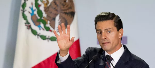 Enrique Peña Nieto, presidente de México (archivo) Enrique Peña Nieto, presidente de México (archivo) - Sputnik Mundo