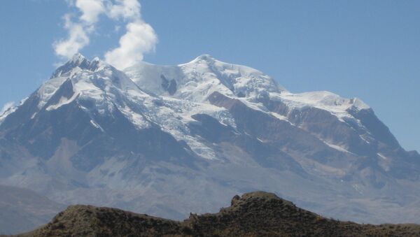 La montaña Illimani - Sputnik Mundo