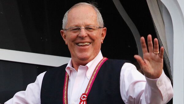 Pedro Pablo Kuczynski, presidente de Perú - Sputnik Mundo