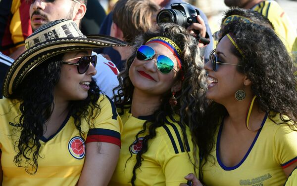 Aficionadas colombianas - Sputnik Mundo