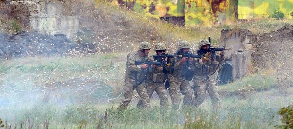 Maniobras de la OTAN en Georgia - Sputnik Mundo