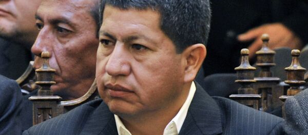 Luis Sanchez, ministro de Hidrocarburos y Energía de Bolivia - Sputnik Mundo