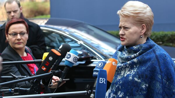 Dalia Grybauskaite, presidenta de Lituania - Sputnik Mundo