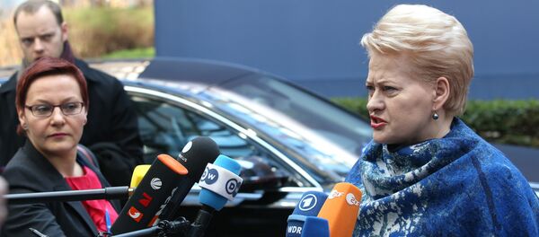 Dalia Grybauskaite, presidenta de Lituania - Sputnik Mundo