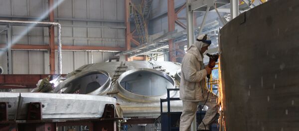 La construcción de reactor de neutrones rápidos (imagen referencial) - Sputnik Mundo