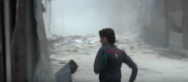 Ataque terrorista a un mercado de Alepo, junio de 2016 - Sputnik Mundo