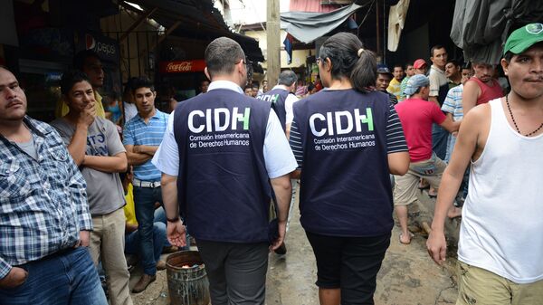 CIDH en Honduras (archivo) - Sputnik Mundo