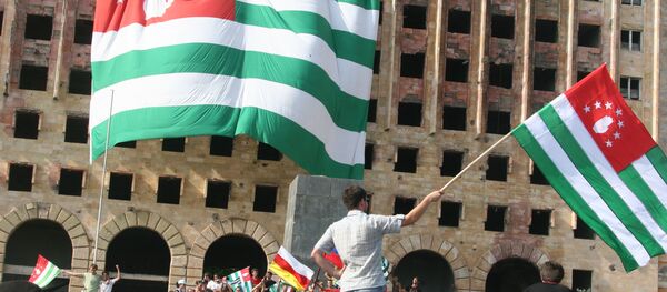 Banderas de Abjasia - Sputnik Mundo