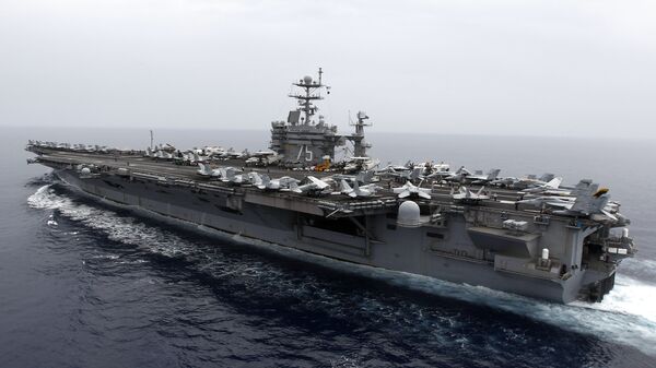 Portaviones estadounidense USS Harry S. Truman - Sputnik Mundo