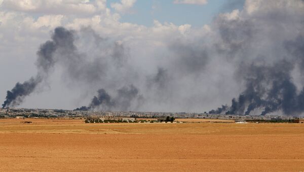 Area cerca de la ciudad de Manbij en la provincia de Alepo - Sputnik Mundo