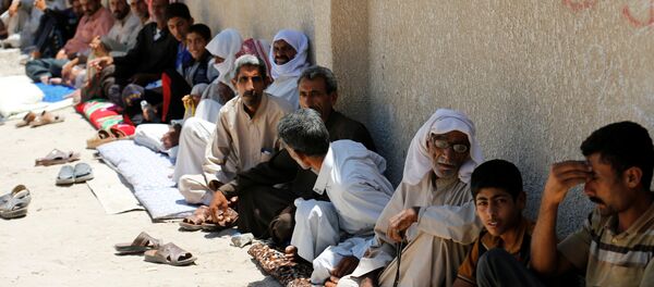 Los iraquíes que huyeron de Faluya - Sputnik Mundo