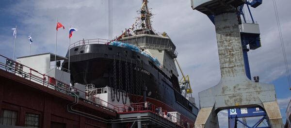 El rompehielos Iliá Múromets (archivo) - Sputnik Mundo