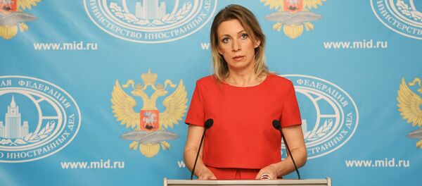 María Zajárova, la portavoz del Ministerio de Exteriores de Rusia - Sputnik Mundo