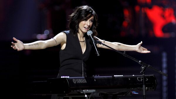 Christina Grimmie, cantante (archivo) - Sputnik Mundo