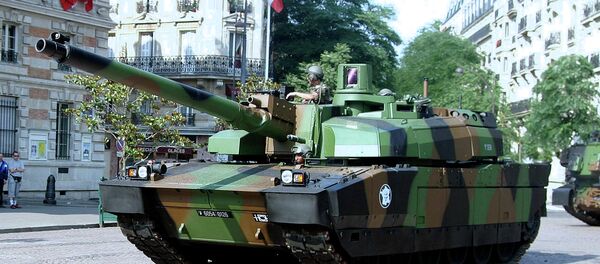 Leclerc, tanque francés - Sputnik Mundo