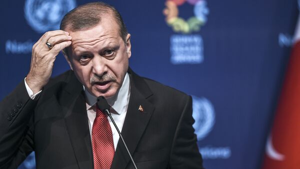 Recep Tayyip Erdogan, presidente turco - Sputnik Mundo