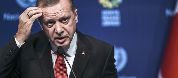 Recep Tayyip Erdogan, presidente turco - Sputnik Mundo