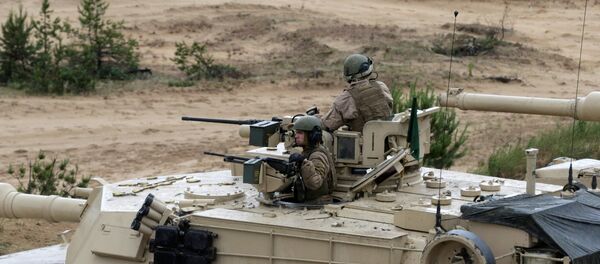 El tanque estadounidense Abrams - Sputnik Mundo