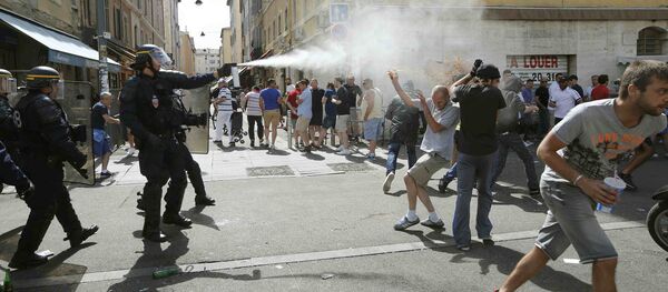 Disturbios en Marsella - Sputnik Mundo