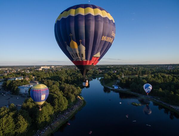 Competición de pilotos de globos aerostáticos - Sputnik Mundo