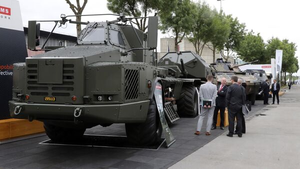 La exposición militar Eurosatory 2016 - Sputnik Mundo