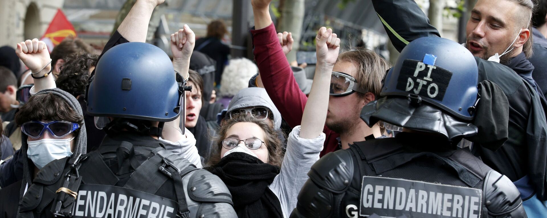 Protestas en Francia (archivo) - Sputnik Mundo, 1920, 03.04.2022