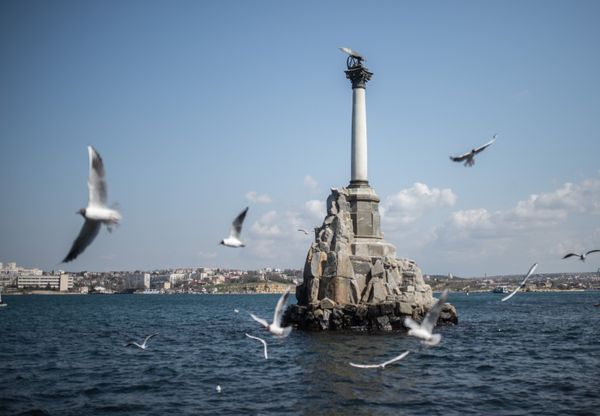Monumento a los Buques Hundidos en Sebastópol, Crimea Monumento a los Buques Hundidos en Sebastópol, Crimea - Sputnik Mundo
