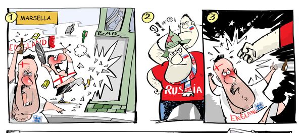 La falta inglesa que no se pitó La falta inglesa que no se pitó - Sputnik Mundo