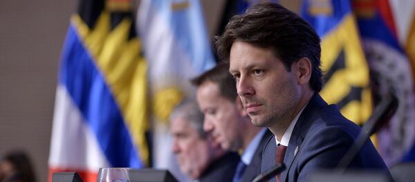 Guillaume Long, canciller de Ecuador - Sputnik Mundo
