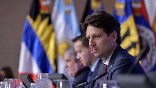 Guillaume Long, canciller de Ecuador - Sputnik Mundo