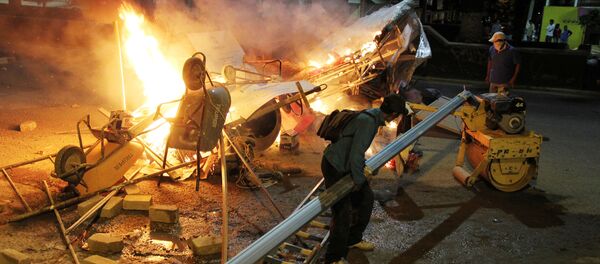 Protestas en el sur de México por arresto de líderes magisteriales - Sputnik Mundo