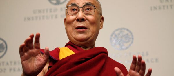 Dalái lama en el Instituto por la Paz de EEUU en Washington - Sputnik Mundo