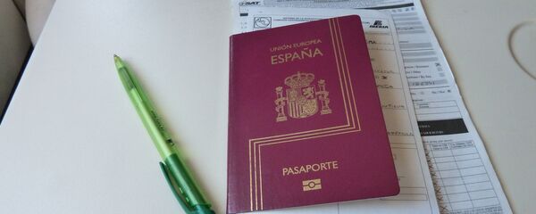 Pasaporte de España - Sputnik Mundo