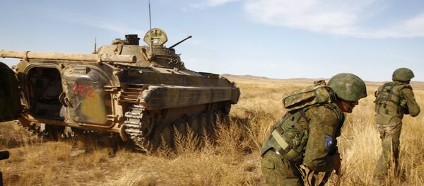 Maniobras antiterroristas de la OCS (archivo) - Sputnik Mundo