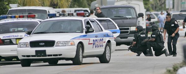 Policía de EEUU (archivo) - Sputnik Mundo