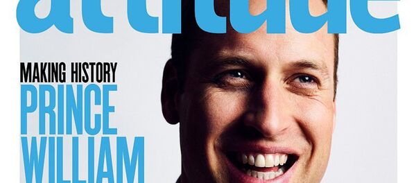 Príncipe Guillermo en la revista Attitude - Sputnik Mundo