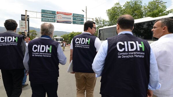 Personal de CIDH - Sputnik Mundo