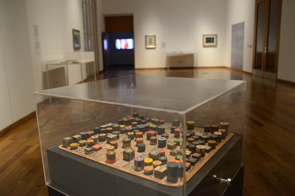 La exposición “Borges. Ficciones de un Tiempo Infinito” en Buenos Aires La exposición “Borges. Ficciones de un Tiempo Infinito” en Buenos Aires - Sputnik Mundo