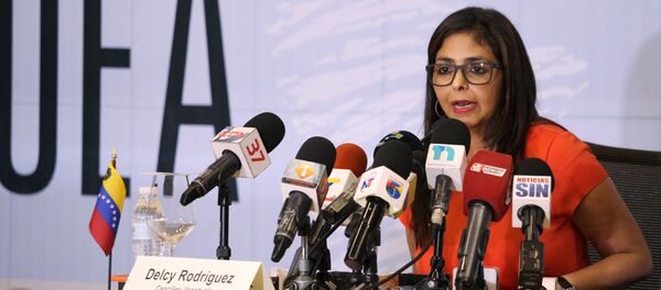 Delcy Rodríguez, ministra de Relaciones Exteriores de Venezuela - Sputnik Mundo
