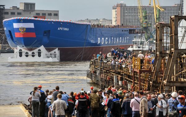 Rompehielos Árktika - Sputnik Mundo