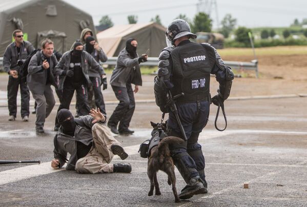 Las innovaciones militares, en una exposición en París - Sputnik Mundo